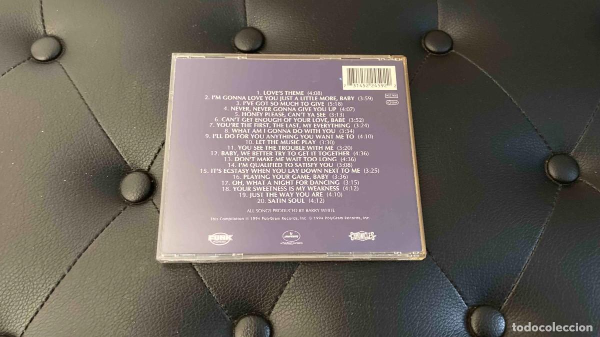 CDs de m&uacute;sica: 5 CDS. Barry White - Foto 2
