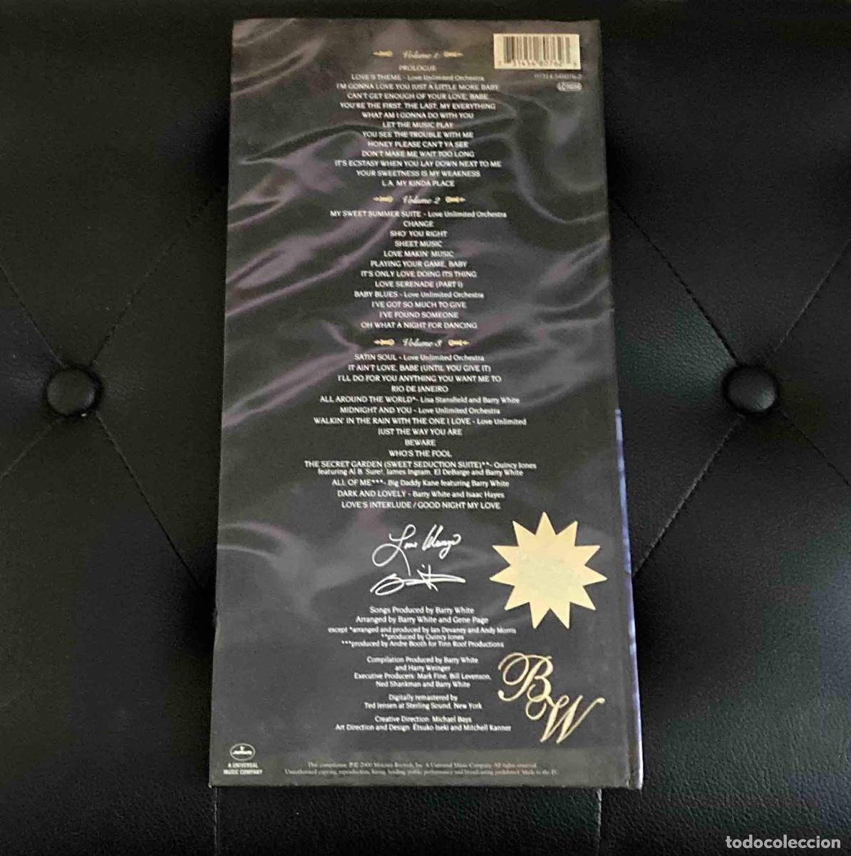 CDs de m&uacute;sica: 5 CDS. Barry White - Foto 10