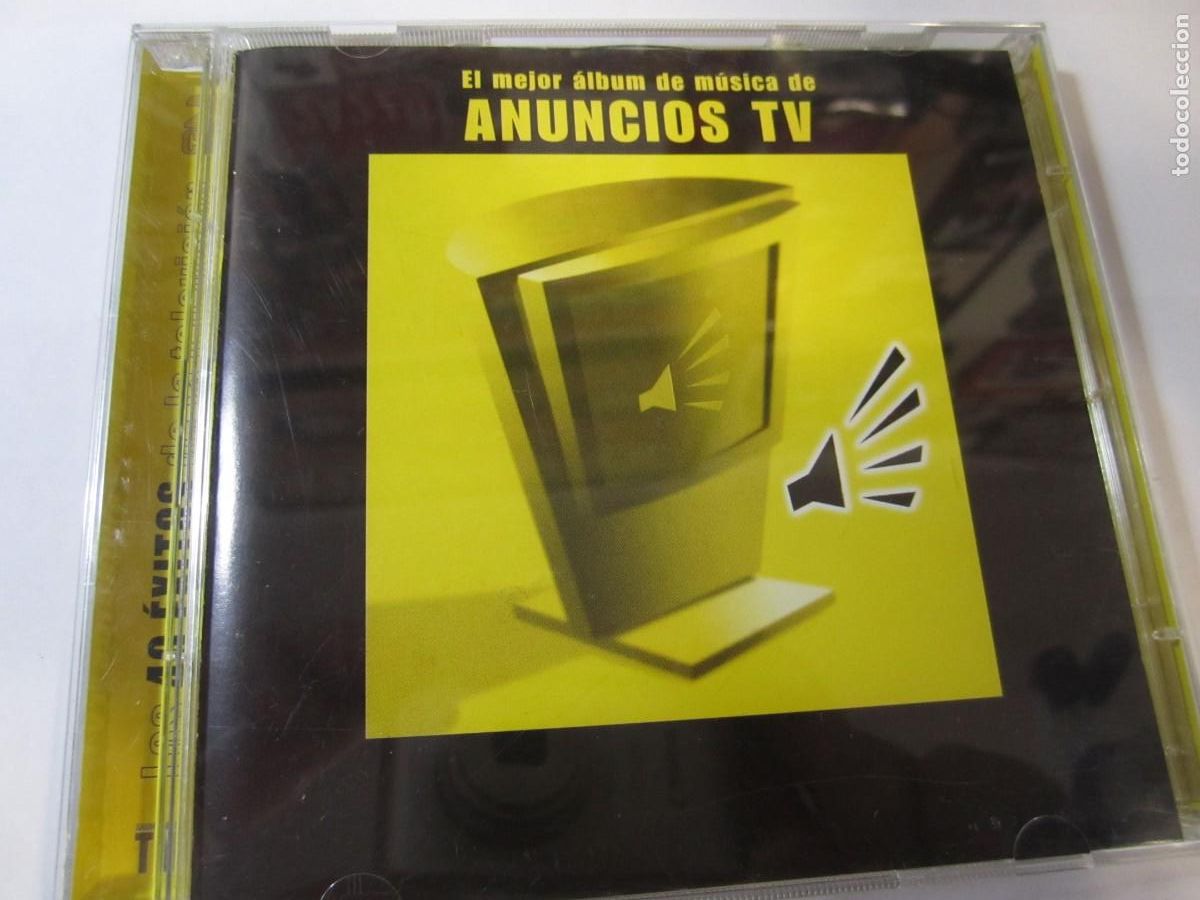 CDs de m&uacute;sica: doble cd anuncios tv 40 exitos - Foto 1
