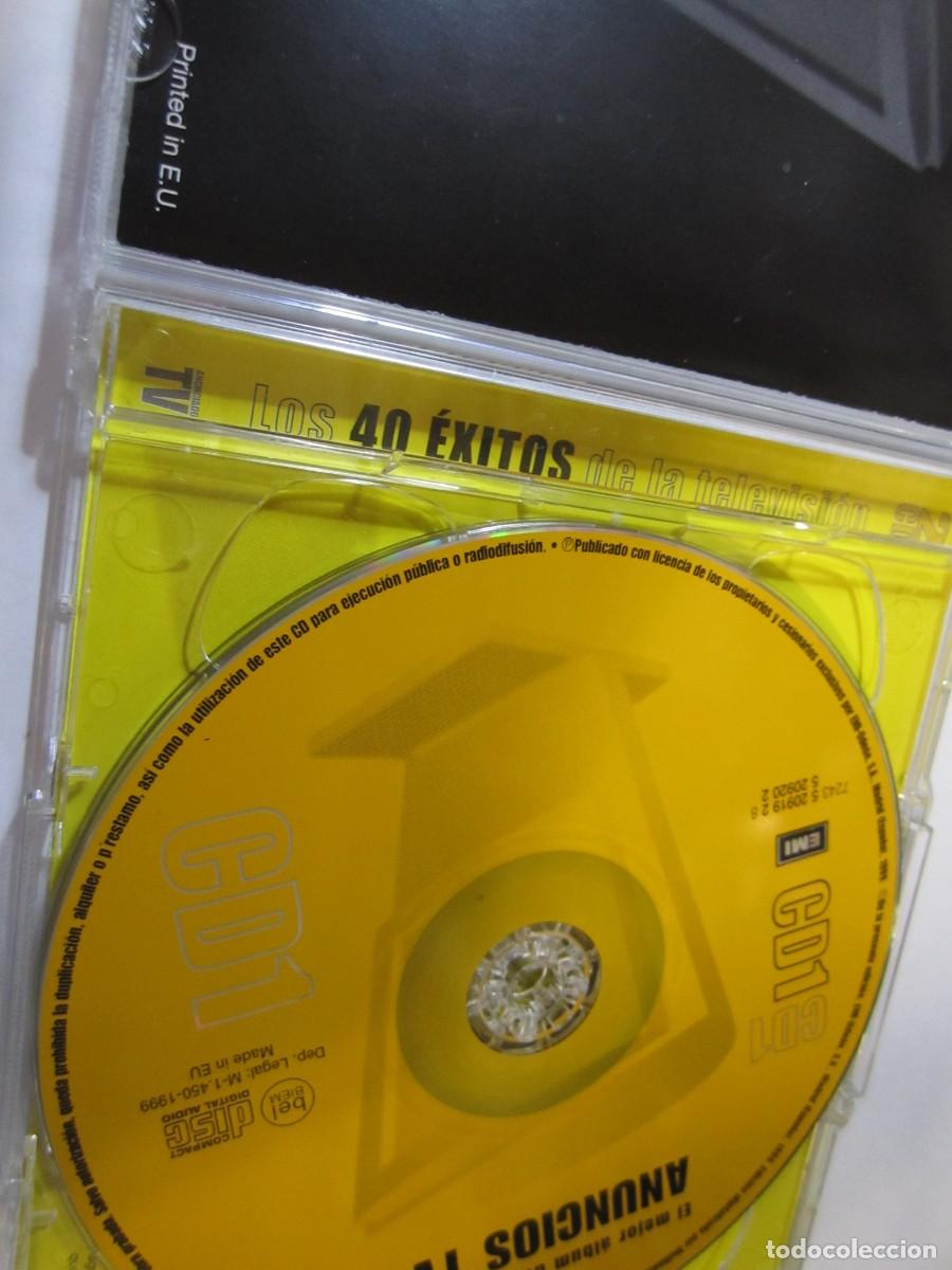CDs de m&uacute;sica: doble cd anuncios tv 40 exitos - Foto 3