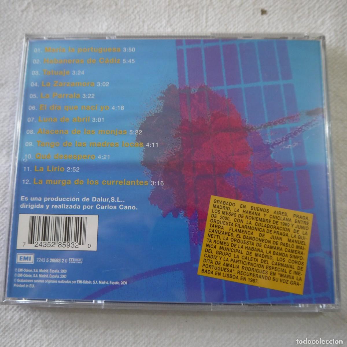 CDs de m&uacute;sica: CARLOS CANO - DE LO PERDIDO Y OTRAS COPLAS - CD 2000 - Foto 3