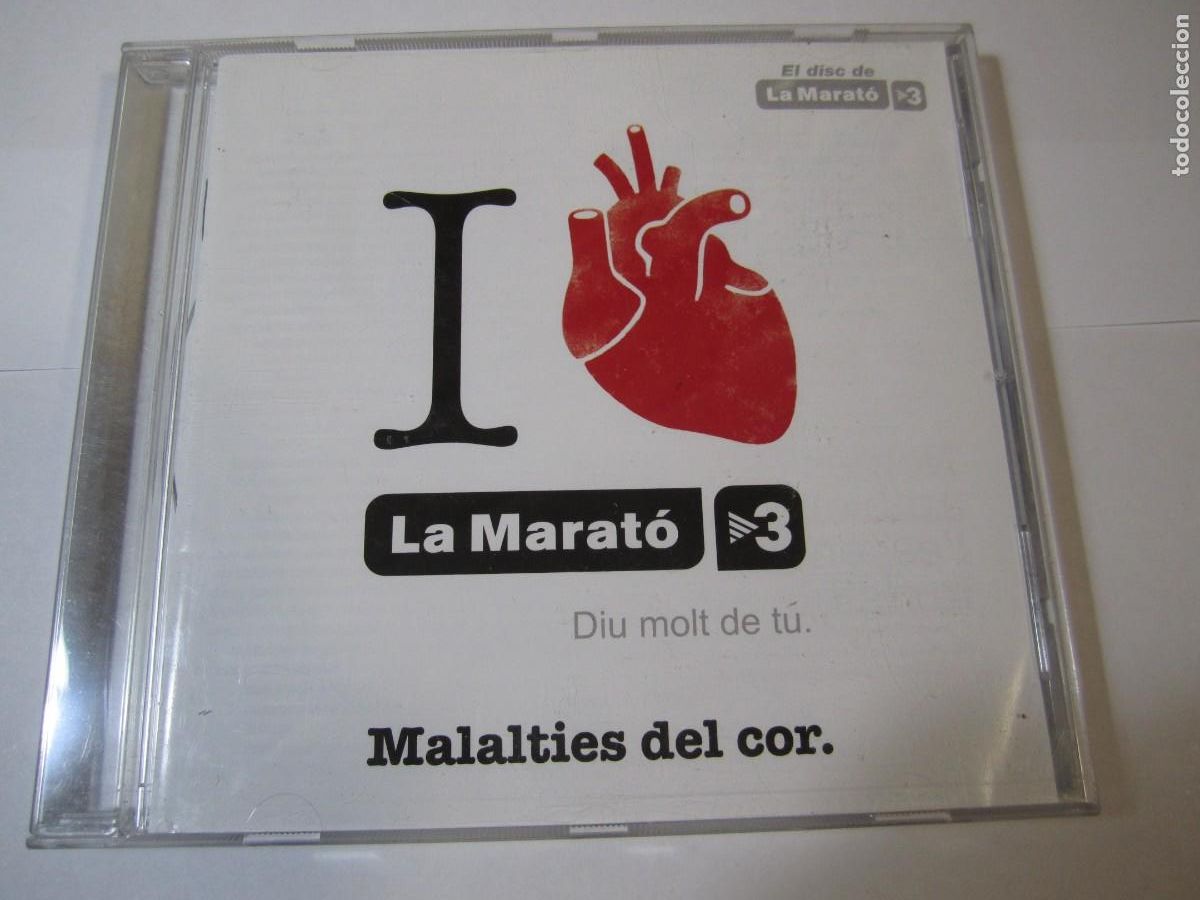 CDs de m&uacute;sica: cd La marat&oacute; tv3 2014 malalties del cor - Foto 1