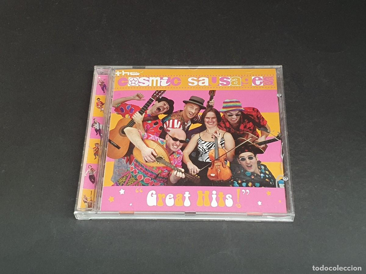 CDs de m&uacute;sica: CD COSMIC SAUSAGES &rdquo;GREAT HITS&rdquo; - Foto 1