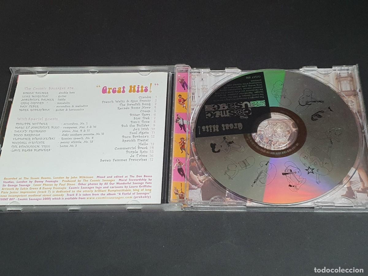CDs de m&uacute;sica: CD COSMIC SAUSAGES &rdquo;GREAT HITS&rdquo; - Foto 2