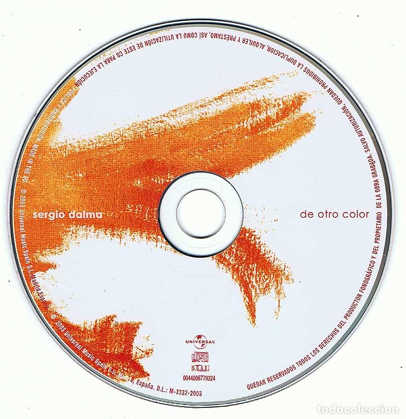 CDs de m&uacute;sica: Sergio Dalma - De otro color. CD - Foto 3