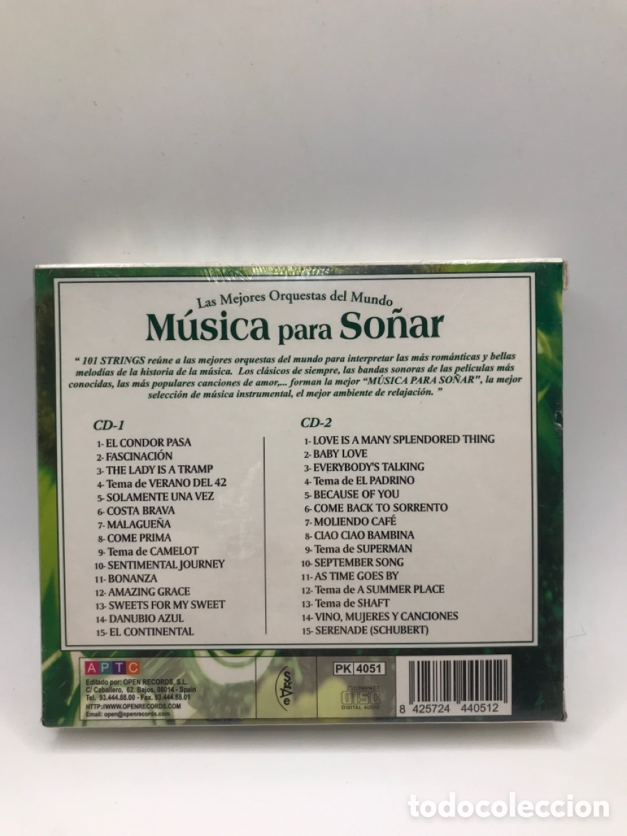 CDs de m&uacute;sica: CDs MUSICA PARA SO&Ntilde;AR - Foto 2