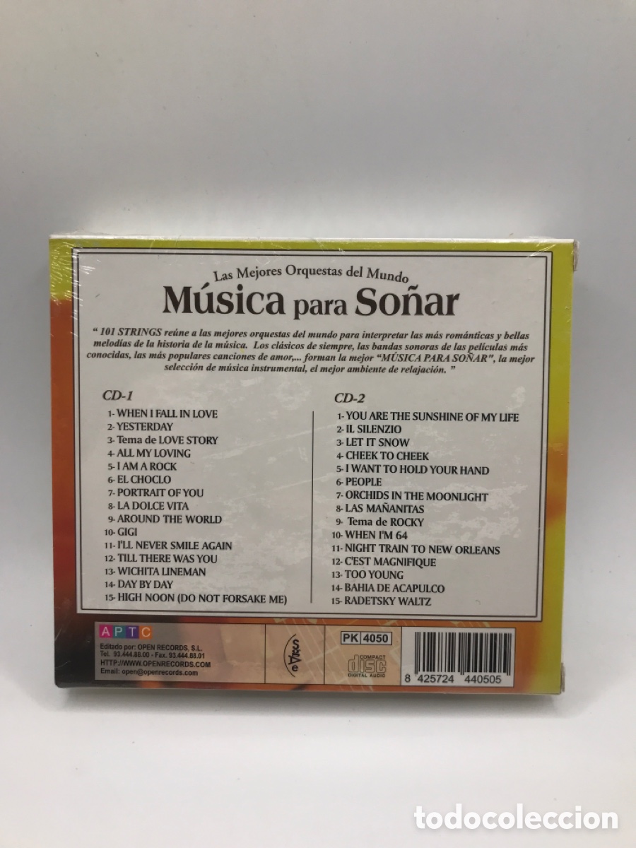 CDs de m&uacute;sica: CDs MUSICA PARA SO&Ntilde;AR - Foto 2