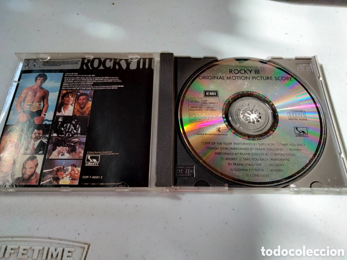 CDs de m&uacute;sica: B.S.O. Rocky III CD - Foto 2