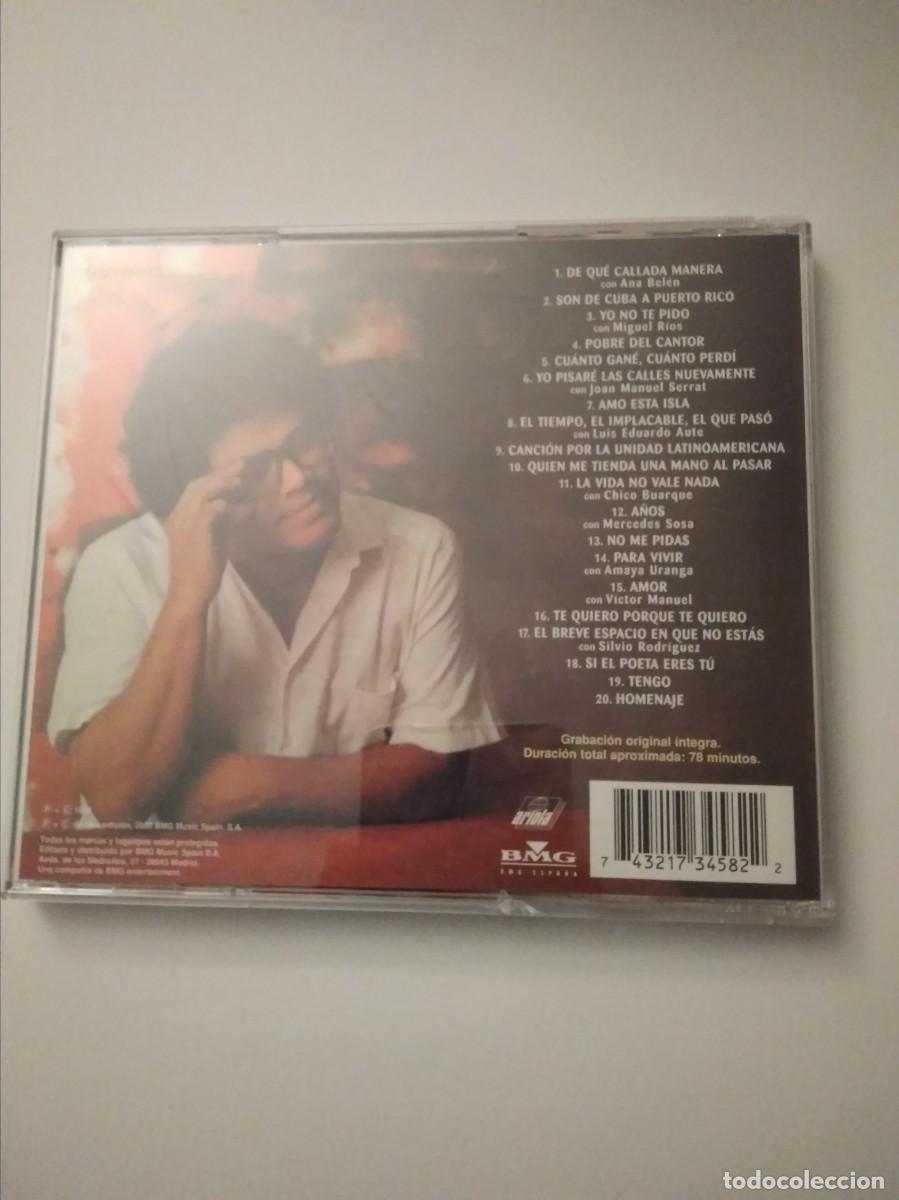 CDs de m&uacute;sica: CD Querido Pablo Milanes - 1999 BMG Ariola - Foto 2