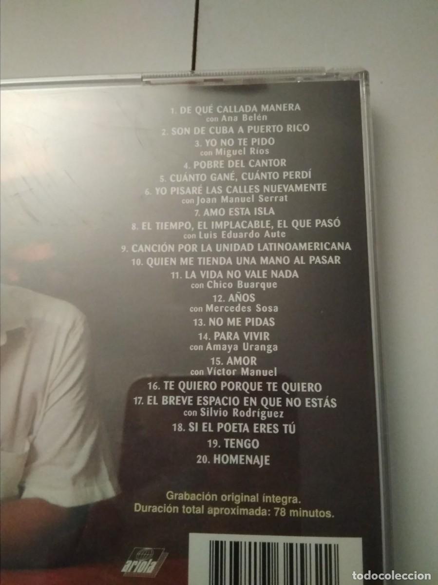 CDs de m&uacute;sica: CD Querido Pablo Milanes - 1999 BMG Ariola - Foto 5