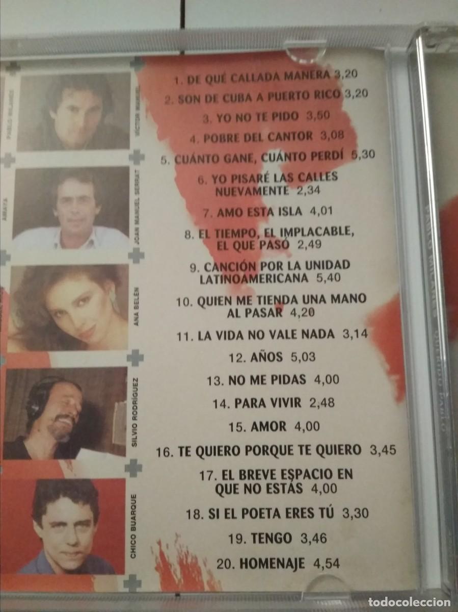 CDs de m&uacute;sica: CD Querido Pablo Milanes - 1999 BMG Ariola - Foto 7