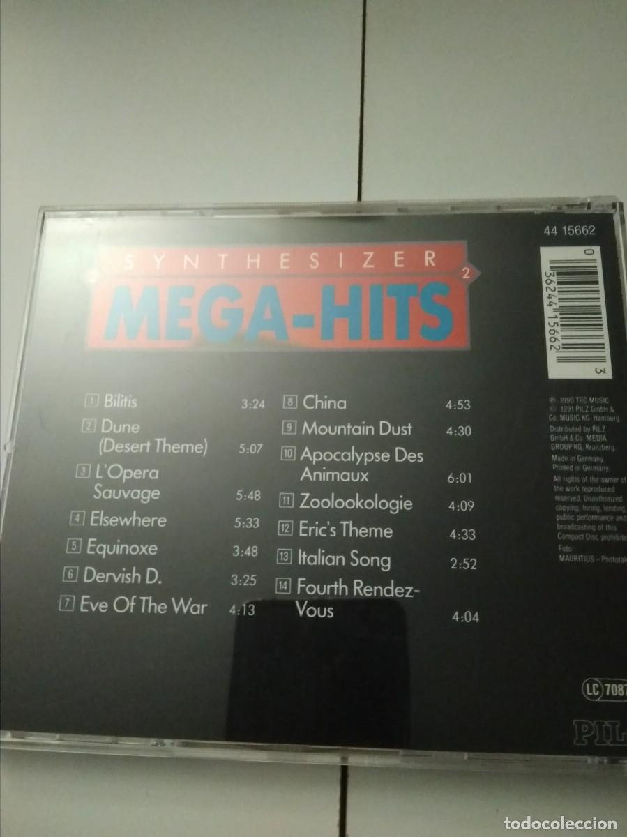 CDs de m&uacute;sica: CD Synthesizer Mega Hits 2 - Musica Electronica - Foto 2
