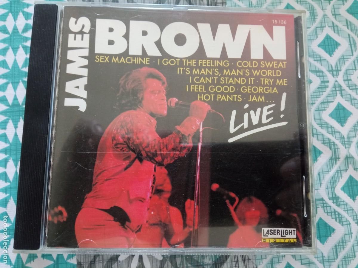 CDs de m&uacute;sica: JAMES BROWN LIVE CD - Foto 1