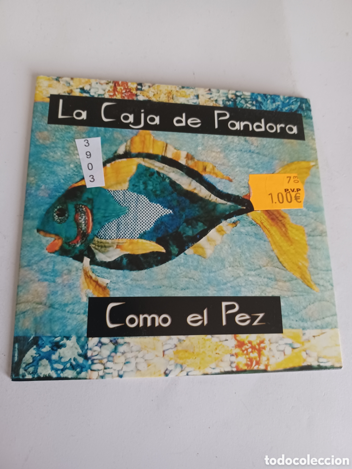 Music CDs: CTN 3903 la caja de Pandora -CD single FUNDA CARTON SEGUNDAMANO