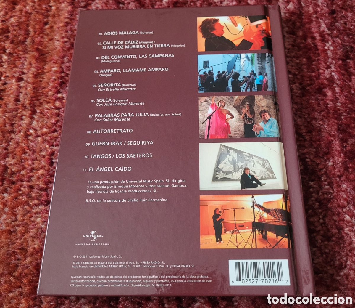 CDs de m&uacute;sica: Morente Banda Sonora Original Disco compacto - Foto 2