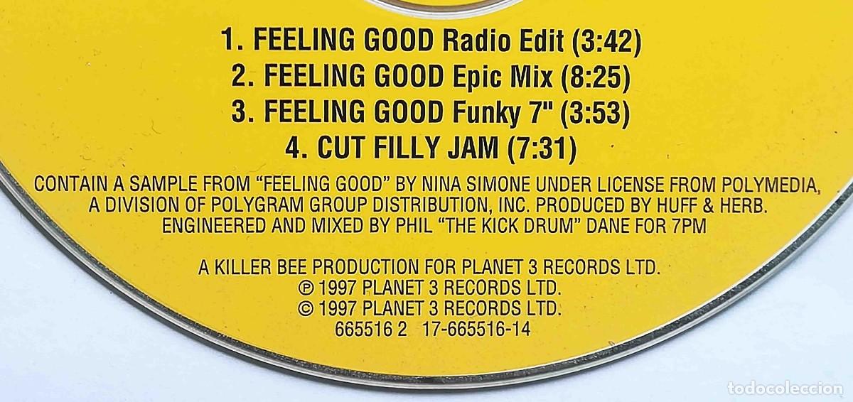 CDs de m&uacute;sica: CD Huff & Herb. Feeling good 4 temas. Solo el disco. - Foto 2