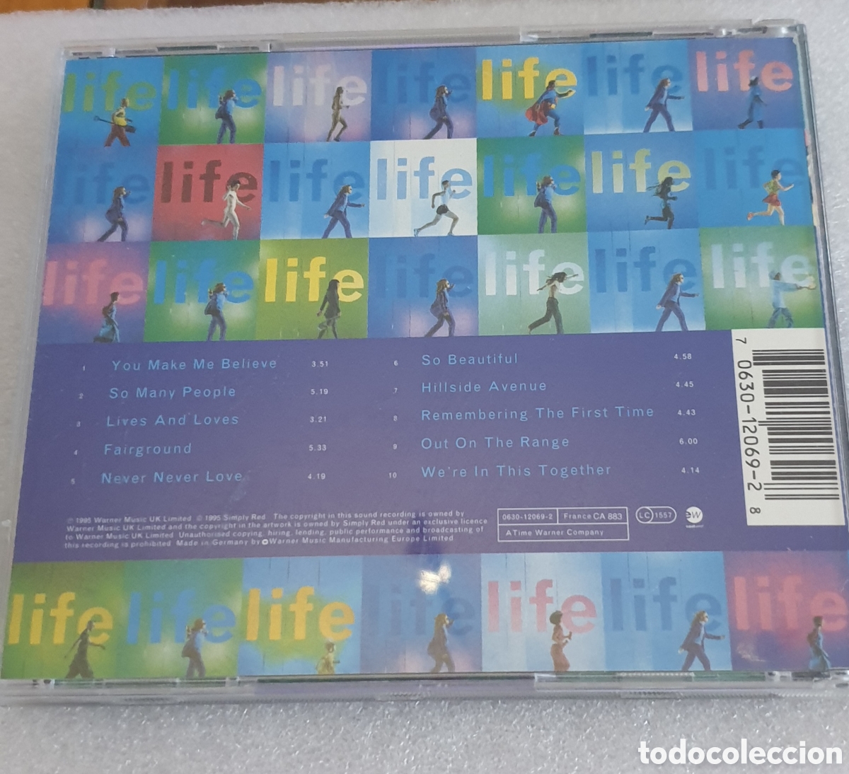 CDs de m&uacute;sica: Simply Red,Life - Foto 2