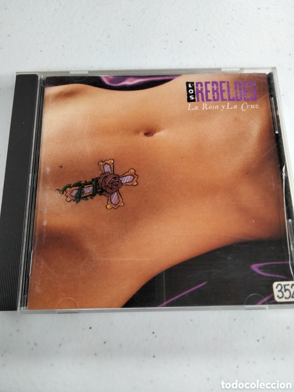 CDs de m&uacute;sica: Los Rebeldes - La rosa y la cruz - Foto 1