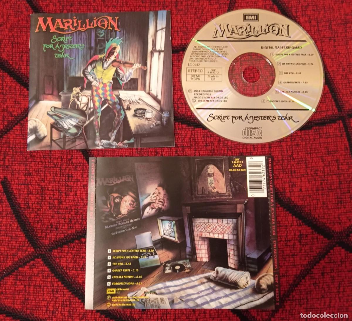 CDs de m&uacute;sica: MARILLION ** Script For A Jesters Tear ** CD REEDICION UK - Foto 1