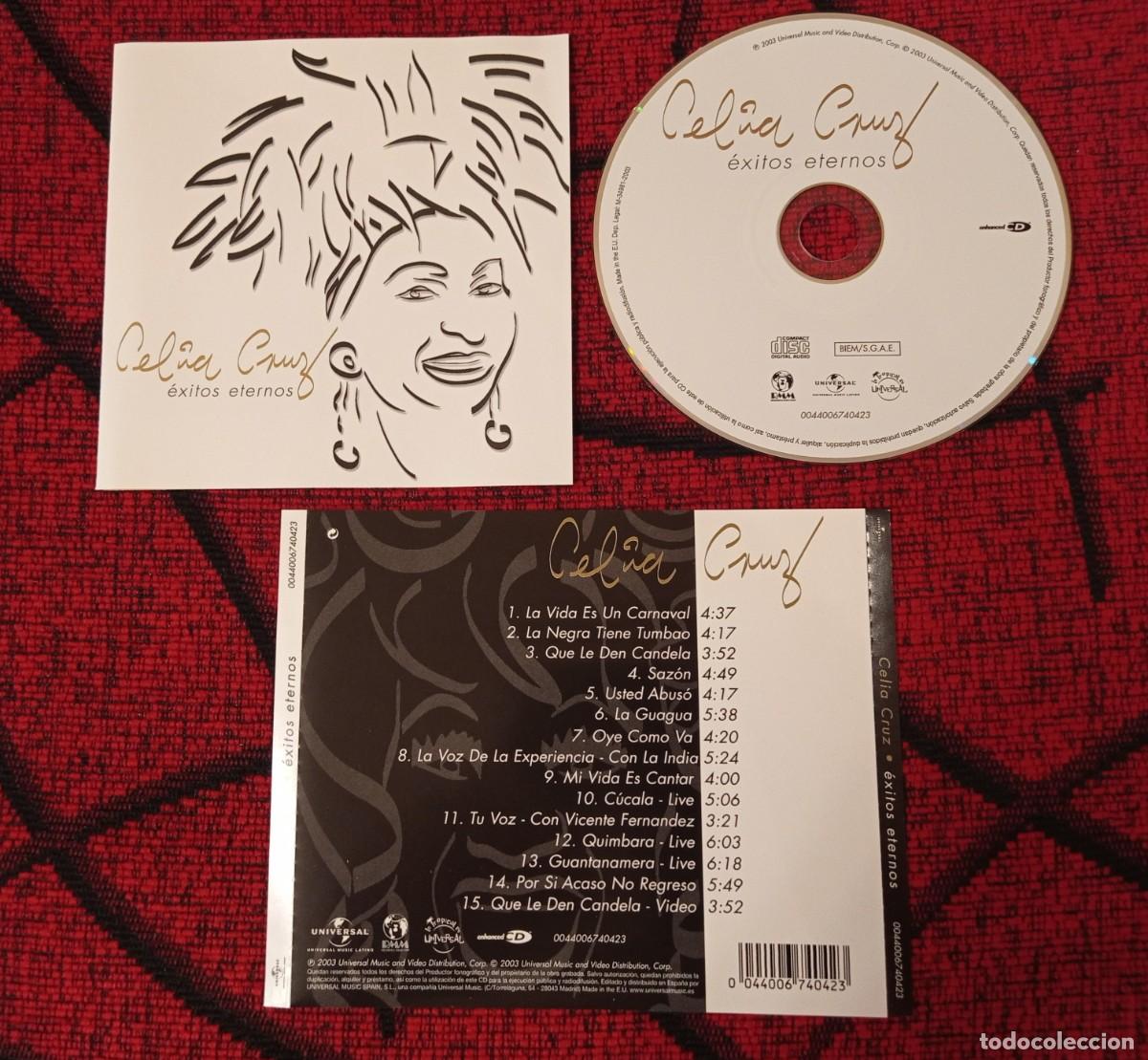 CDs de m&uacute;sica: CELIA CRUZ ** Exitos Eternos ** CD ORIGINAL 2003 - Foto 1