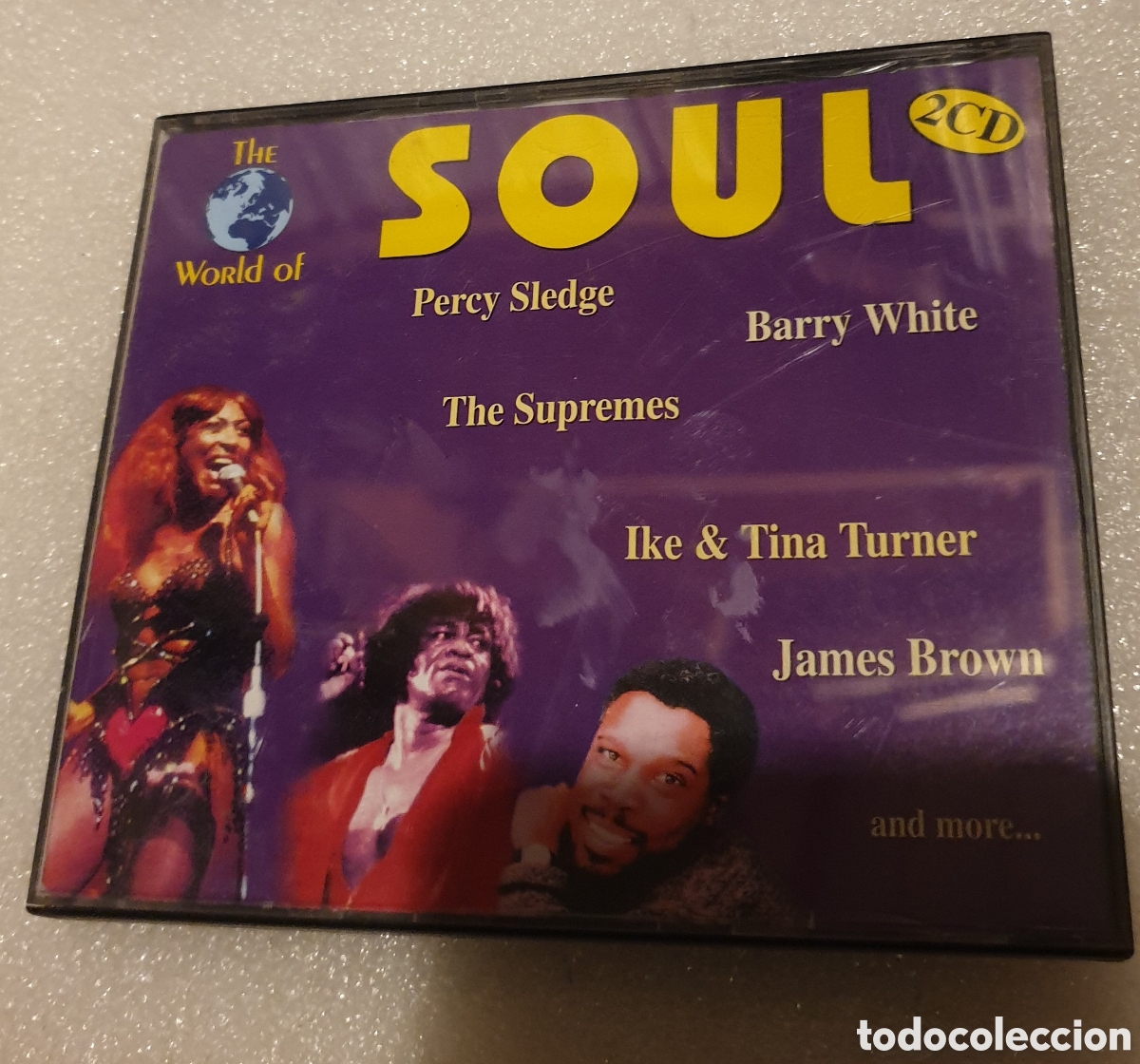 CDs de M&uacute;sica: The world of soul. Doble cd