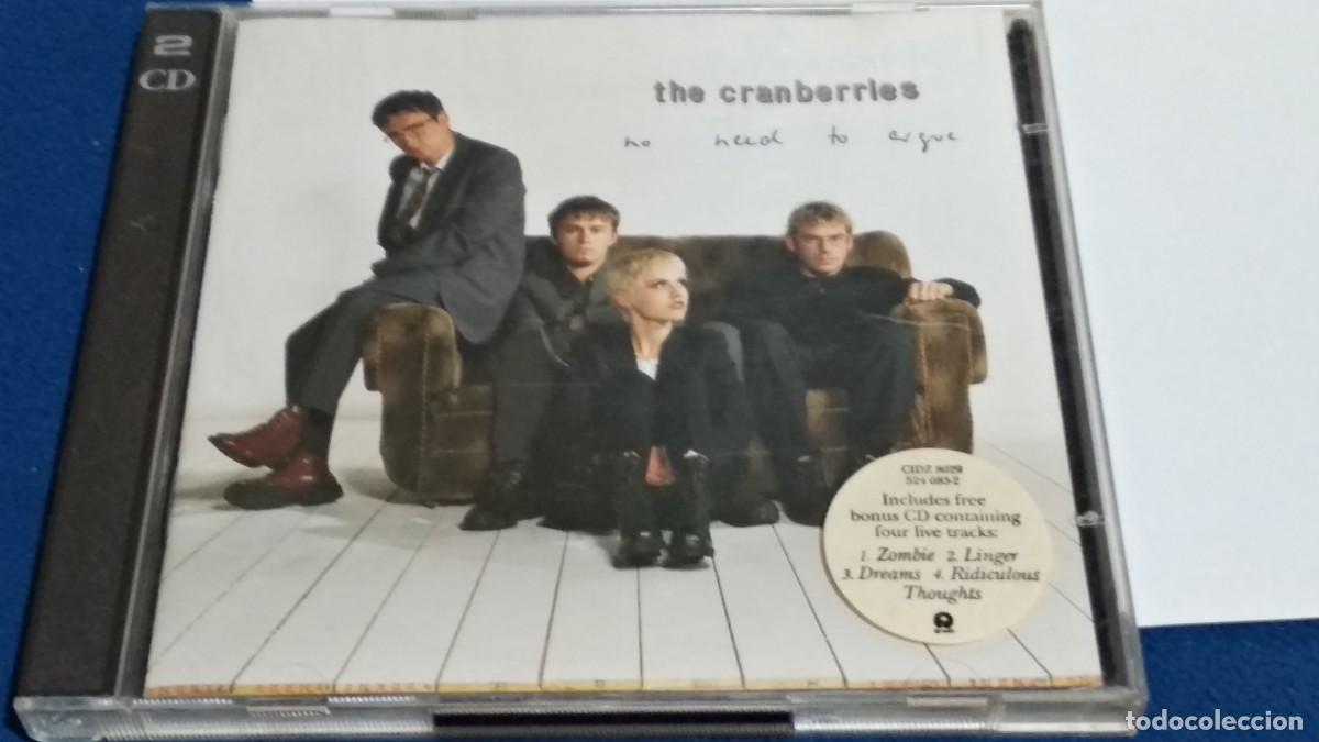 CDs de m&uacute;sica: THE CRANBERRIES No need to argue DOBLE CD ALBUM CD 1: 13 TEMAS CD 2: 4 TEMAS DOLORES O&acute;RIORDAN 2 CD