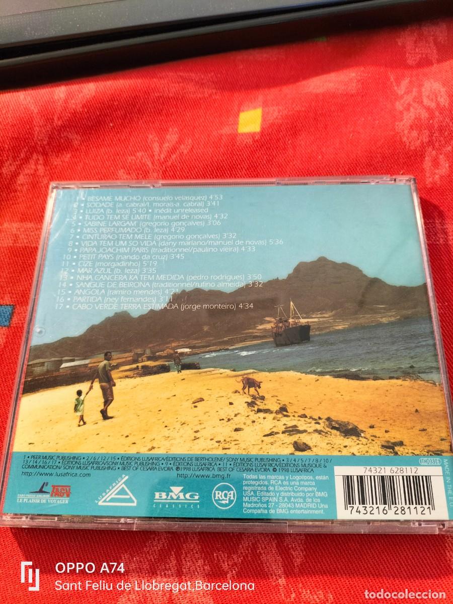 CDs de m&uacute;sica: RAR CD. CESARIA EVORA. BEST - Foto 2