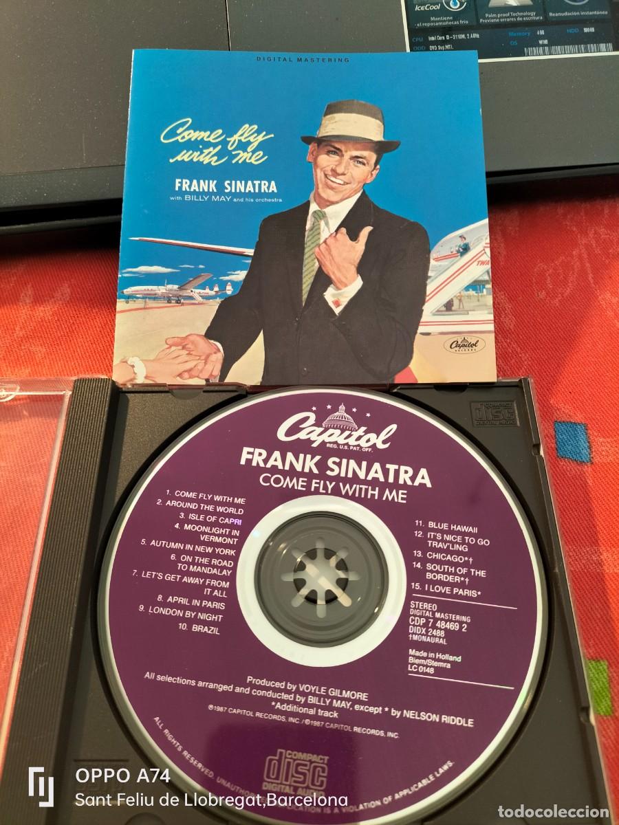 CDs de m&uacute;sica: RAR CD. FRANK SINATRA. COME FLY WITH ME - Foto 1