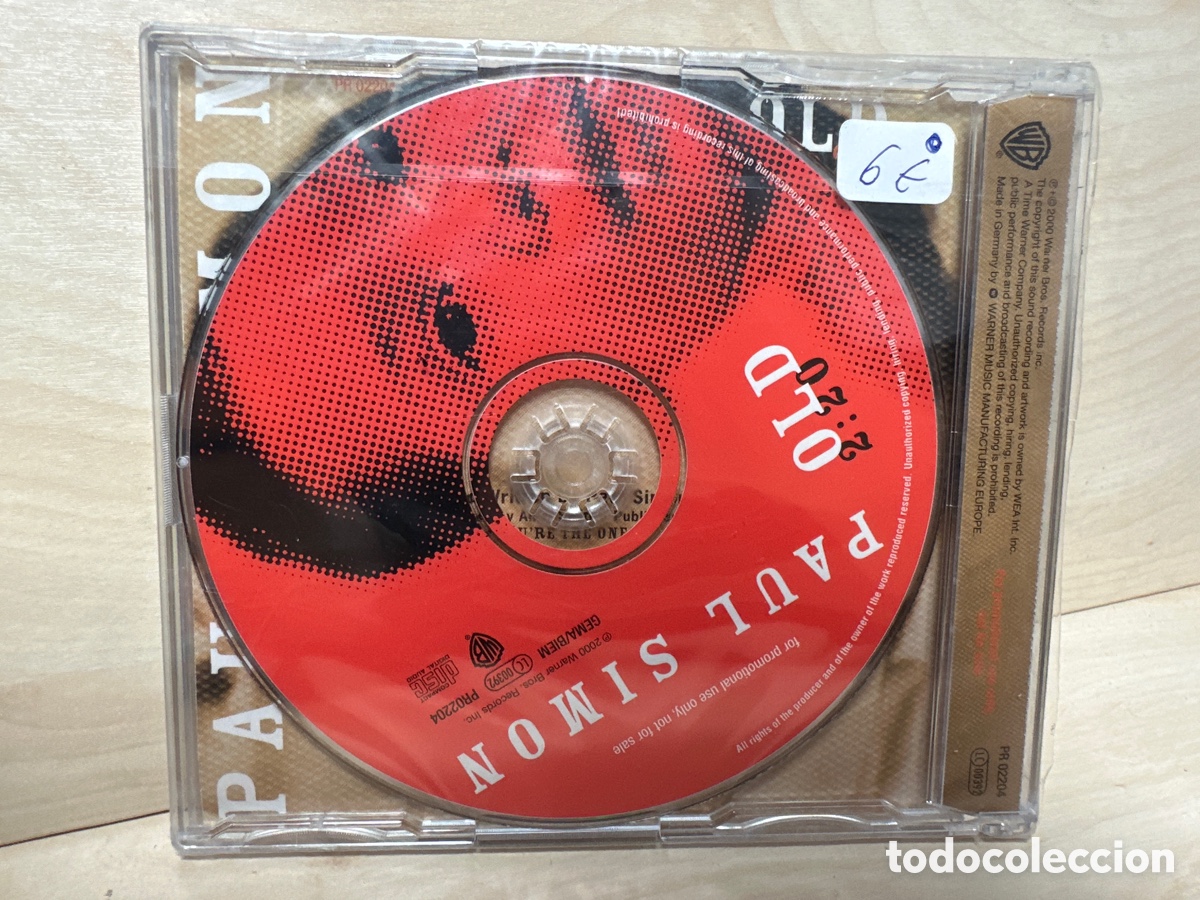 CDs de m&uacute;sica: Paul Simon - Old (CD, Single, Promo) *Precintado* - Foto 2