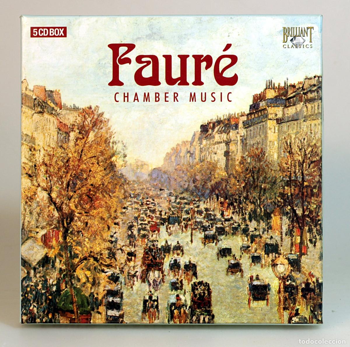 CDs de m&uacute;sica: 5 CD Chamber Music - Gabriel FAUR&Eacute; - Foto 1