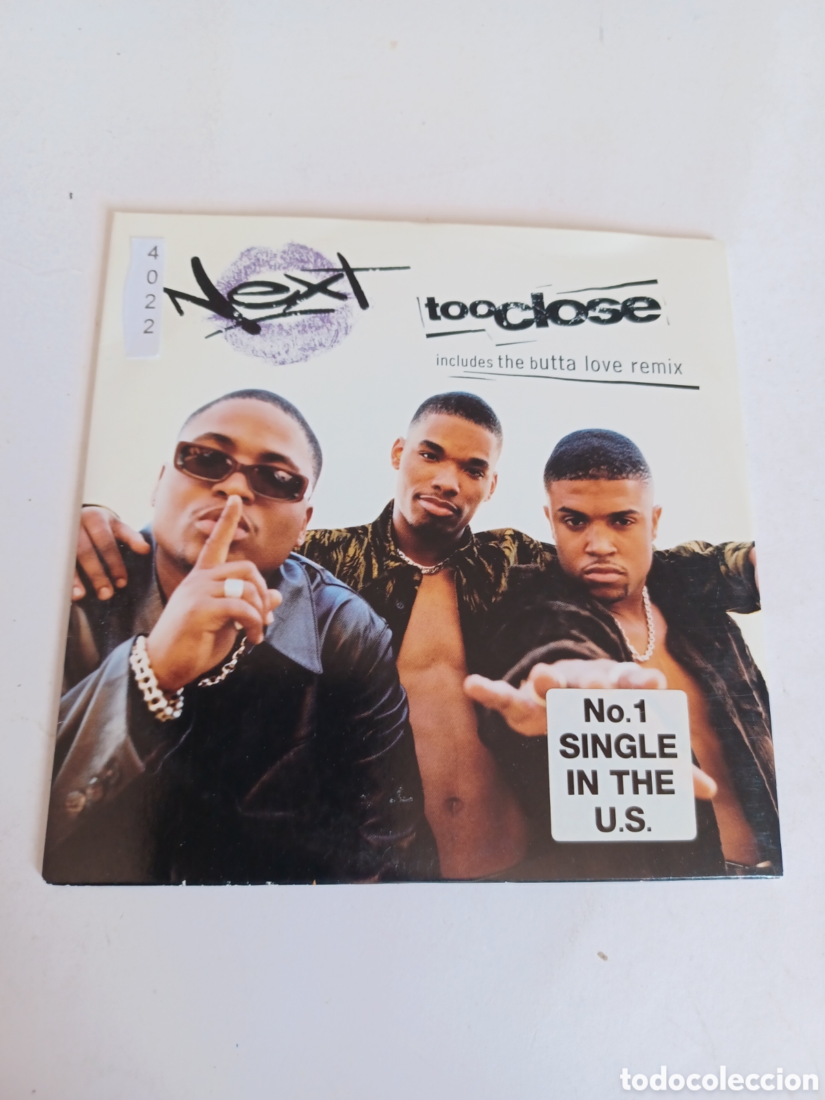 Music CDs: CNT 4022 next too close -CD SINGLE CARTON SEGUNDAMANO