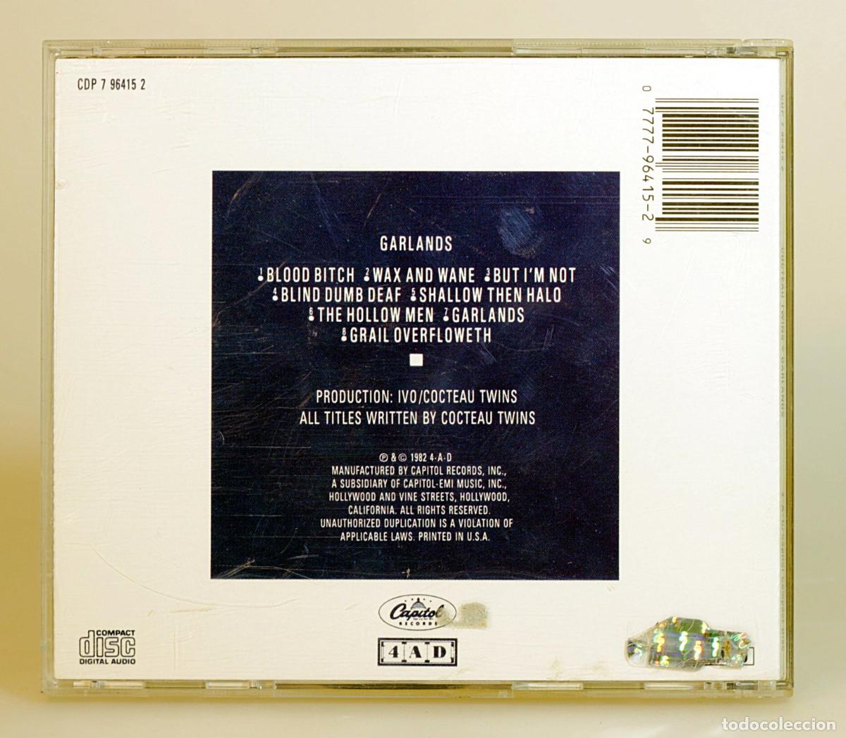 CDs de m&uacute;sica: CD Garlands - Cocteau Twins - Foto 2