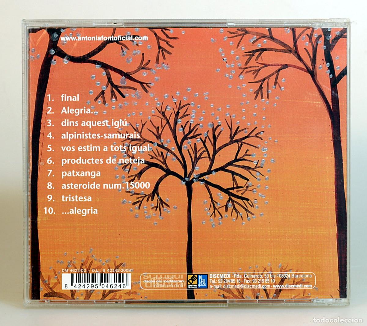 CDs de m&uacute;sica: CD Alegria - Ant&ograve;nia Font - Foto 2