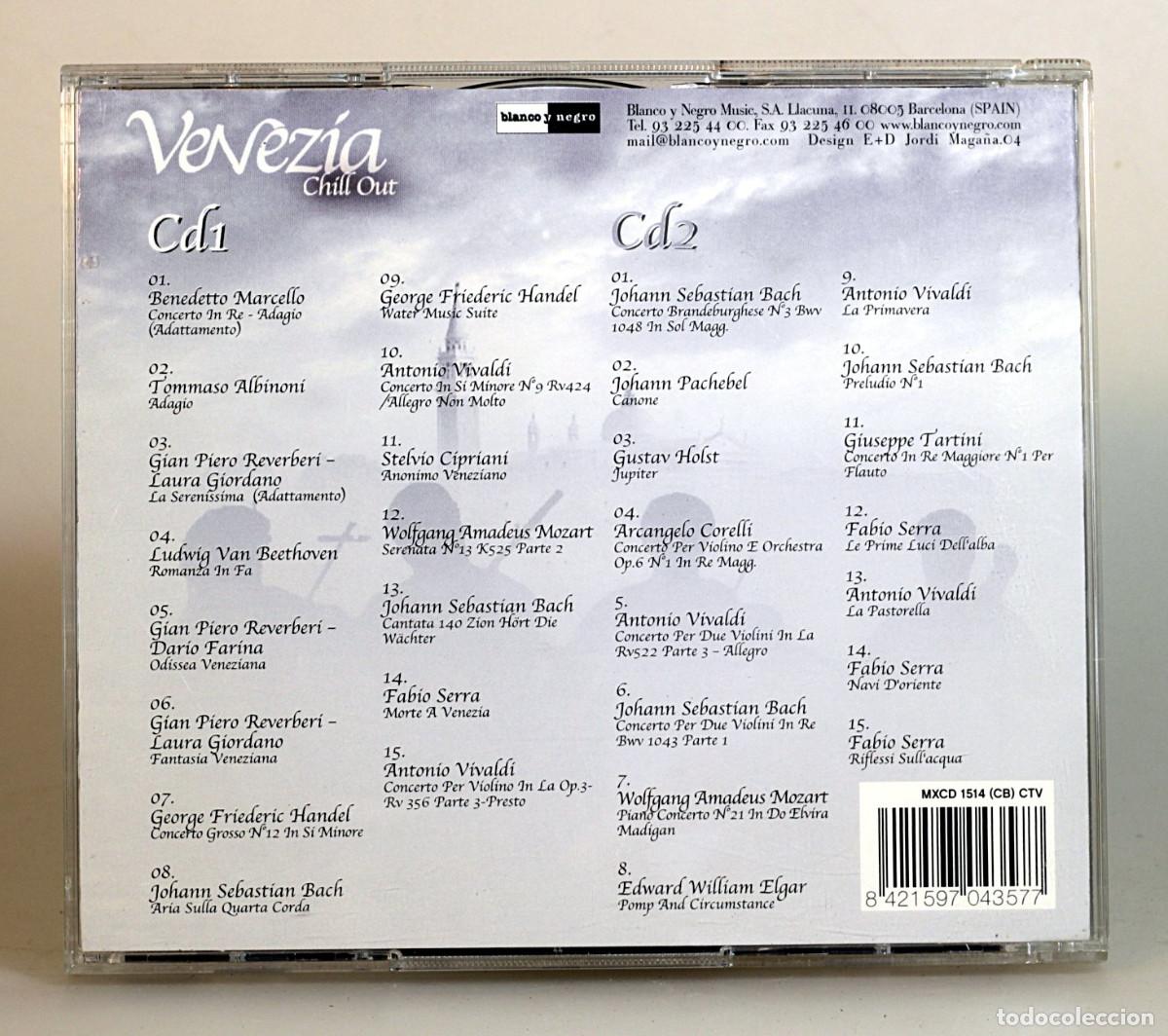 CDs de m&uacute;sica: 2 CD Venezia Chill Out Lounge - Foto 2