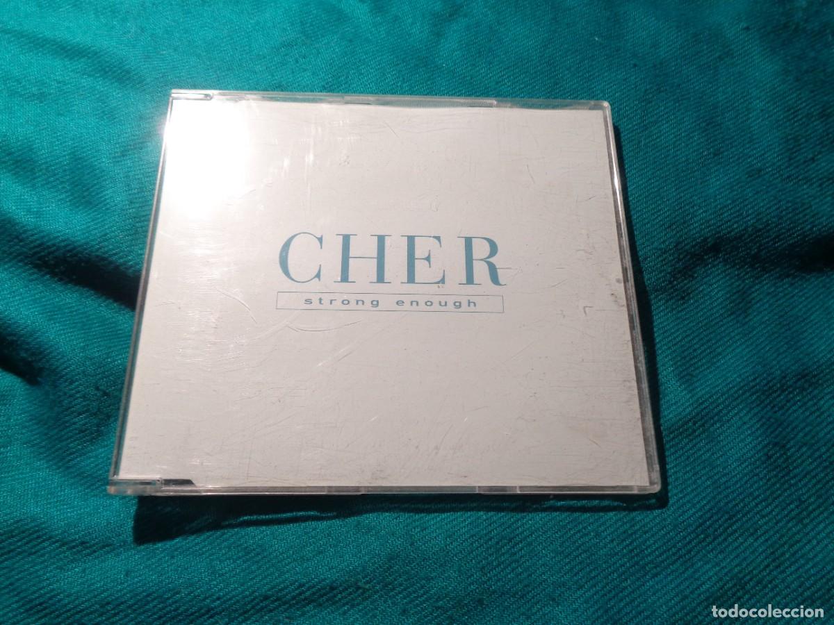 CDs de m&uacute;sica: CHER. STRONG ENOUGH. CD SINGLE. PROMO. IMPECABLE - Foto 1