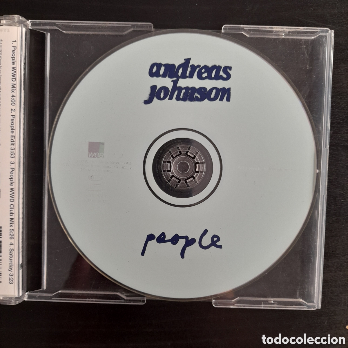 CDs de m&uacute;sica: Andreas Johnson &ndash; People. CD, Single Europa 2000 - Foto 2