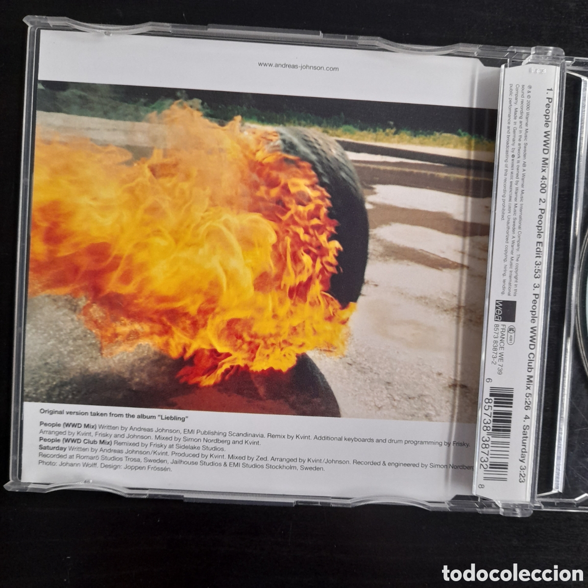 CDs de m&uacute;sica: Andreas Johnson &ndash; People. CD, Single Europa 2000 - Foto 3
