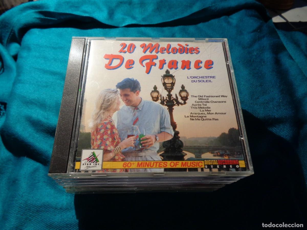 CD de M&uacute;sica: L&acute;ORCHESTRE DU SOLEIL. 20 MELODIES DE FRANCE. CD. IMPECABLE.(#)