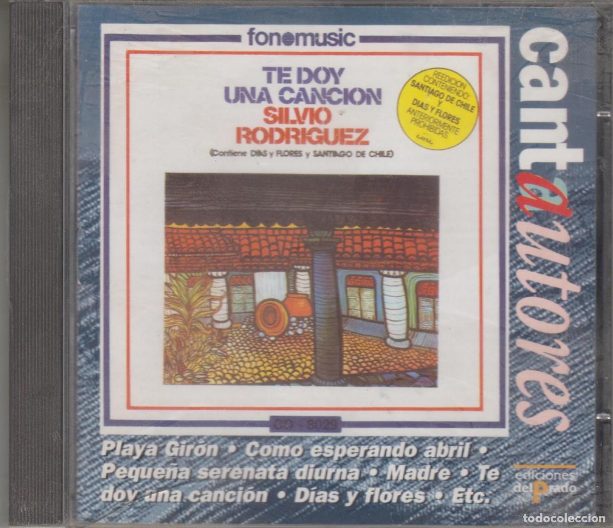 CDs de m&uacute;sica: Silvio Rodr&iacute;guez cd Te doy una canci&oacute;n 1996 Cantautores