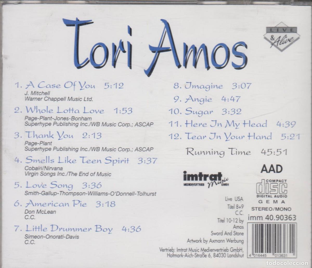 CDs de m&uacute;sica: Tori Amos cd Cover versions 1995 - Foto 2