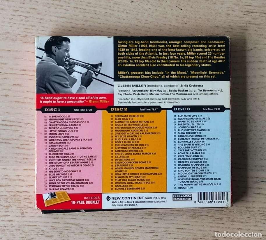 CDs de m&uacute;sica: GLENN MILLER - GREATEST HITS (CD triple) - Foto 2