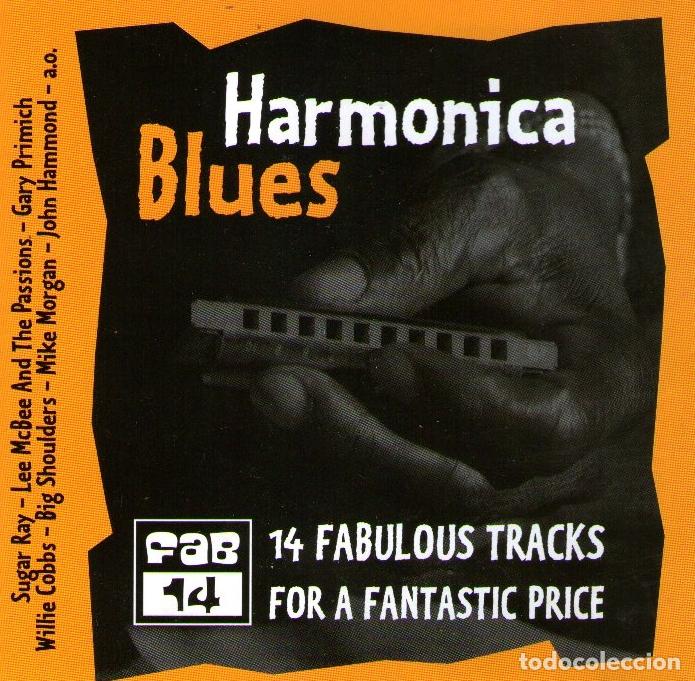 Musik-CDs: HARMONICA BLUES - CD ALBUM - 14 TRACKS - Made in THE NETHERLANDS - CONTINENTAL RECORDS - a&ntilde;o 2001