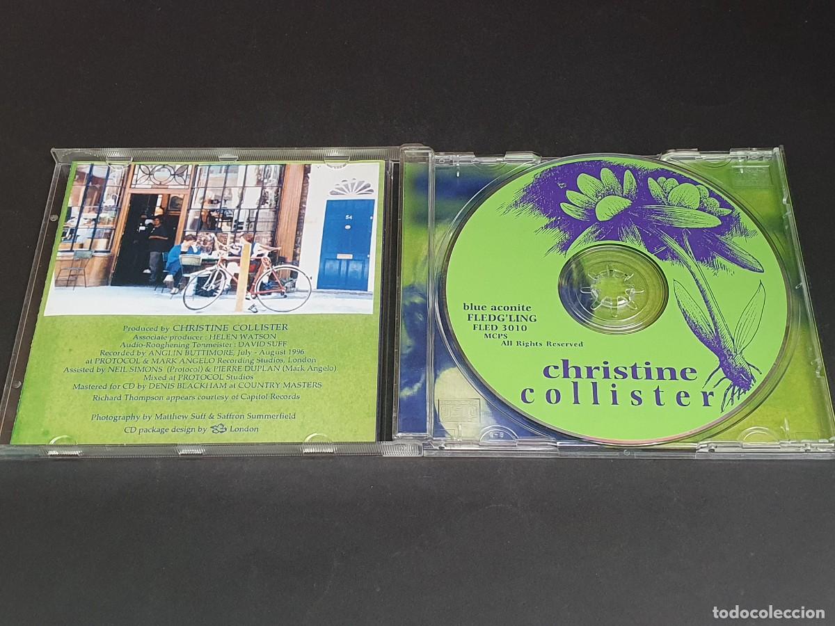 CDs de m&uacute;sica: CD CHRISTINE COLLISTER - BLUE ACONITE - 1996 - Foto 2