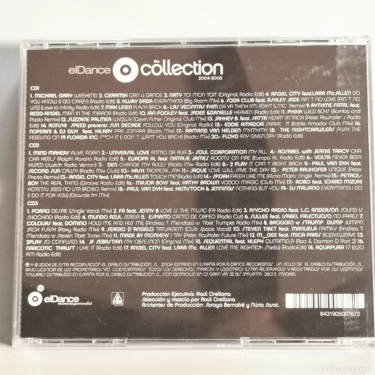 CDs de m&uacute;sica: 3CDS - EL DANCE - THE COLLECTION 2004 2005 - 2004 DIABLO - ELDANCE - Foto 2