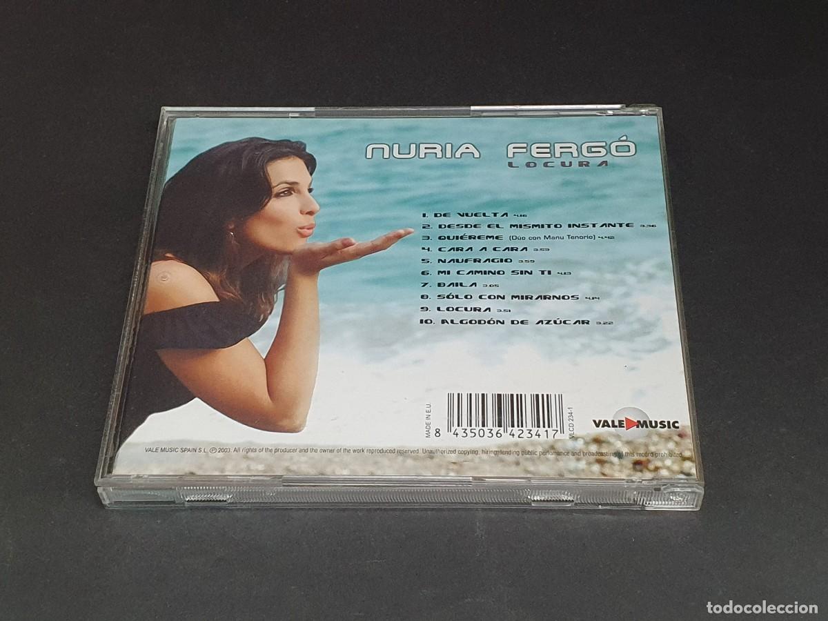 CDs de m&uacute;sica: CD NURIA FERG&Oacute; - LOCURA - 2003 - Foto 3