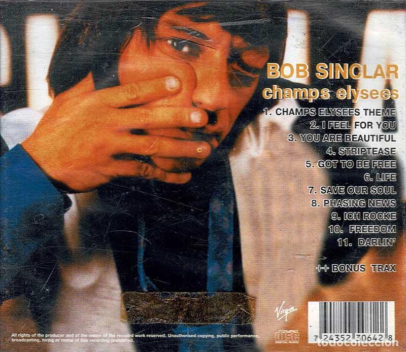 CDs de m&uacute;sica: Bob Sinclar - Champs Elysees. CD - Foto 2