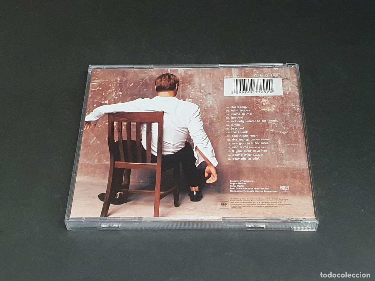 CDs de m&uacute;sica: CD RICKY MARTIN - SOUND LOADED - 2000 - Foto 3