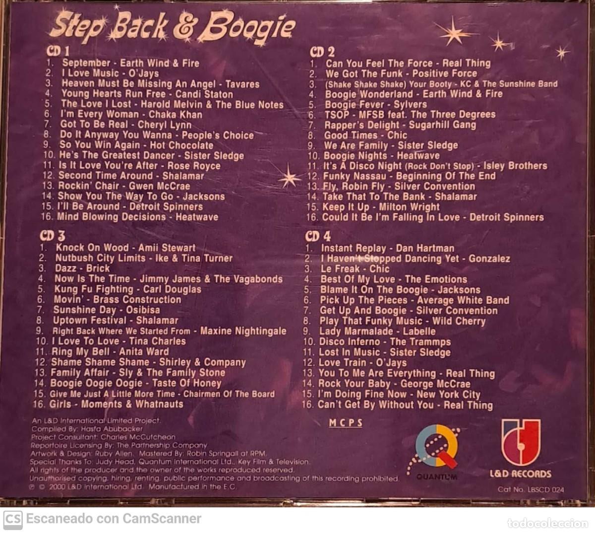 CDs de m&uacute;sica: Various &lrm;&ndash; Step Back & Boogie - Foto 2