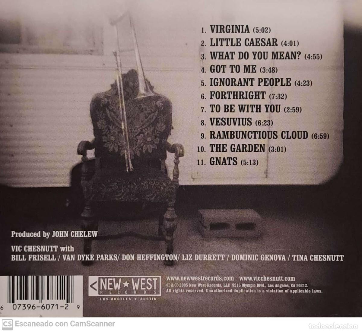 CDs de m&uacute;sica: Vic Chesnutt &lrm;&ndash; Ghetto Bells - Foto 2