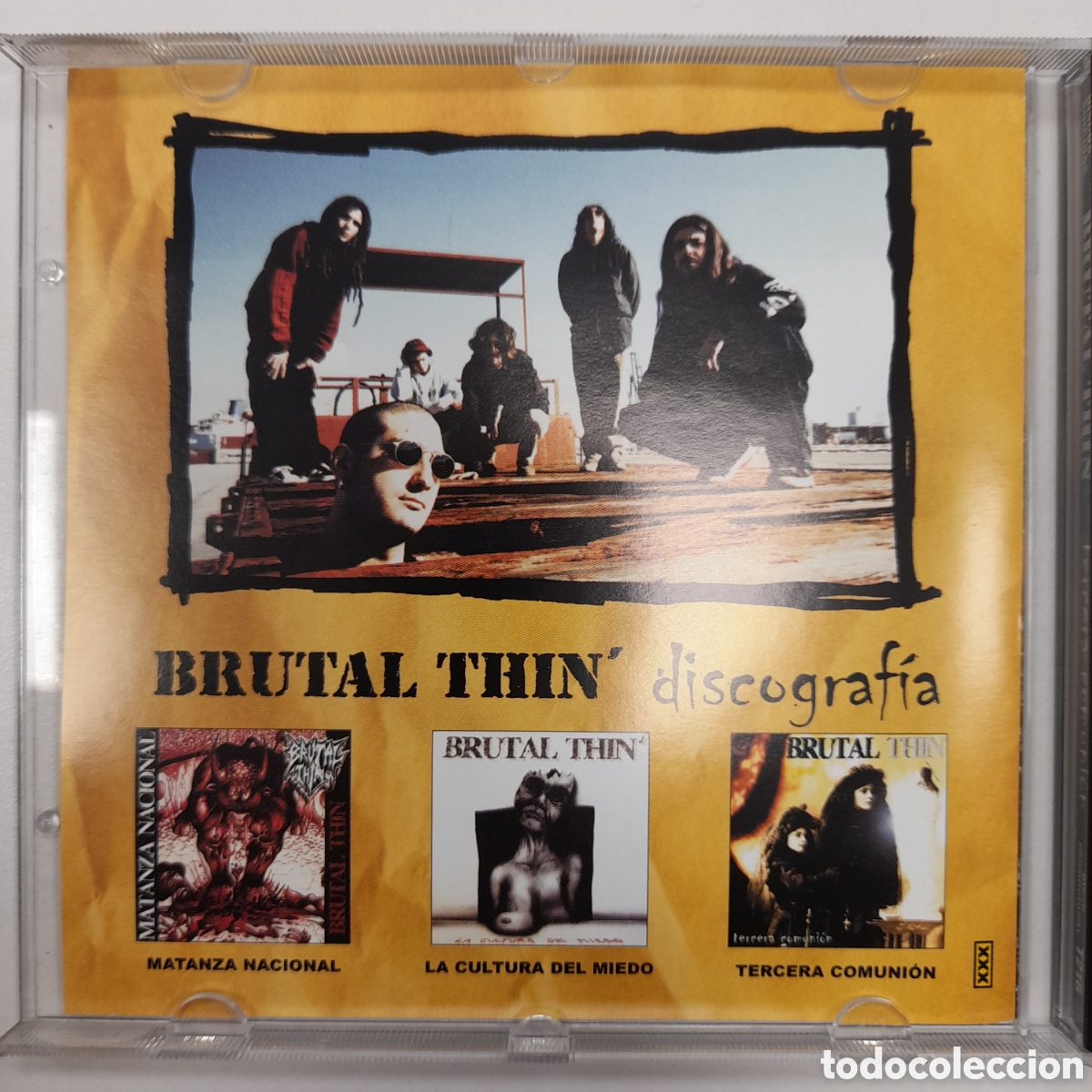 CDs de m&uacute;sica: Brutal Thin &ndash; Tercera Comuni&oacute;n. 1999. CD, Single, Promo - Foto 2